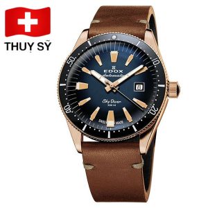 Đồng hồ Edox Skydiver 42 mm Nam 80126-BRN-BUIDR....
