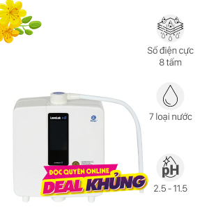Máy lọc nước điện giải ion kiềm Kangen LeveLuk K8 8 tấm điện cực